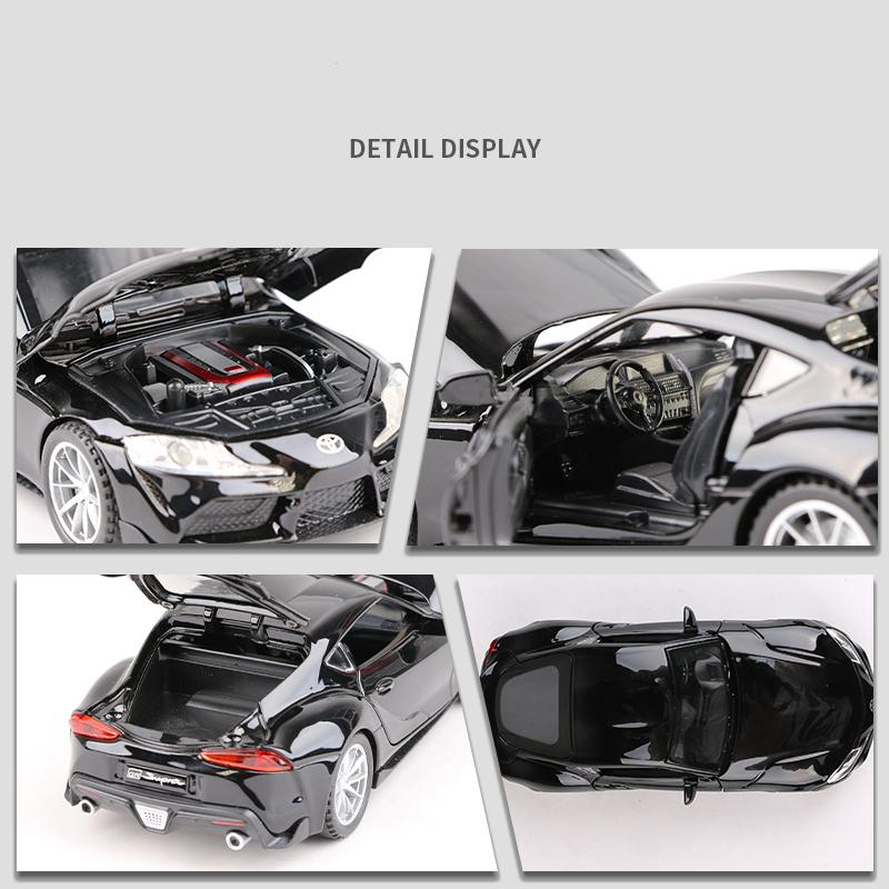 トヨタ GR SUPRA スープラ 1/32 ミニカー 全4色 ライト点灯