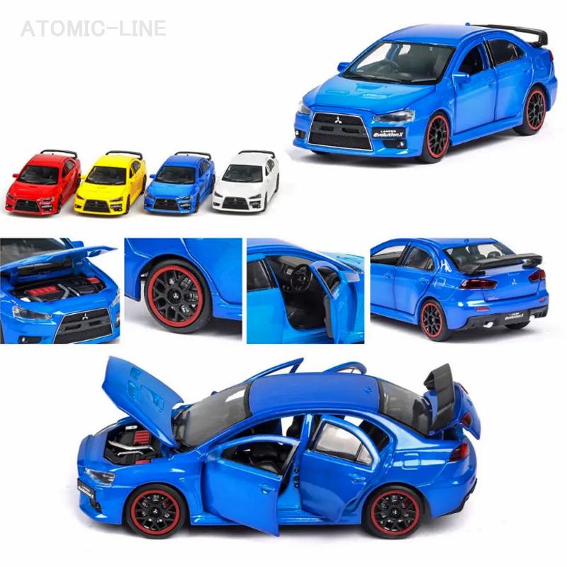 三菱ランサーミニカーコレクション　ランエボ 三菱 LANCER Evolution IX 1/32 ミニカー 全3色 ランサー