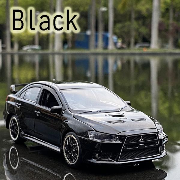 三菱 ランサーエボリューション 1/32 全6色 ミニカー ライト点灯