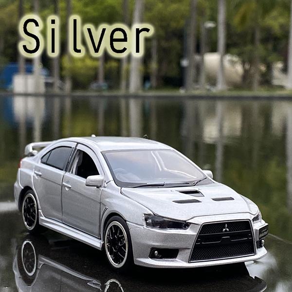 三菱 ランサーエボリューション 1/32 全6色 ミニカー ライト点灯