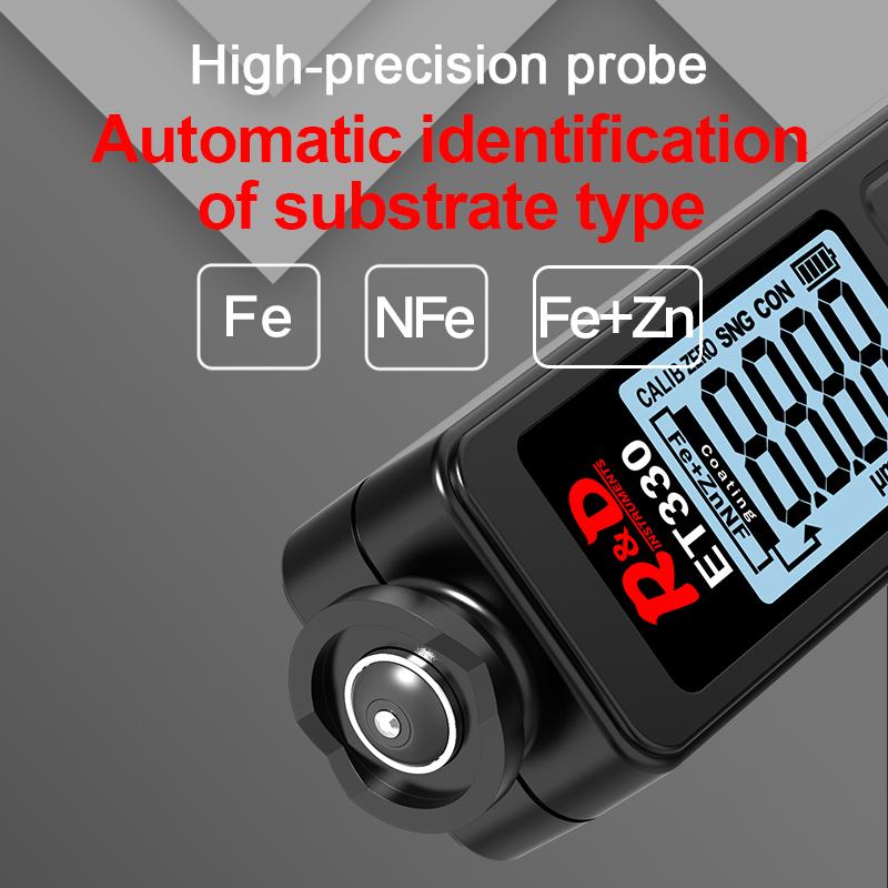 R&D ET330 塗装膜厚計　Fe & NFe & 亜鉛　中古車検査　膜厚計 R&D ET330 塗装膜厚計 Fe & NFe & 亜鉛 中古車検査 膜厚計