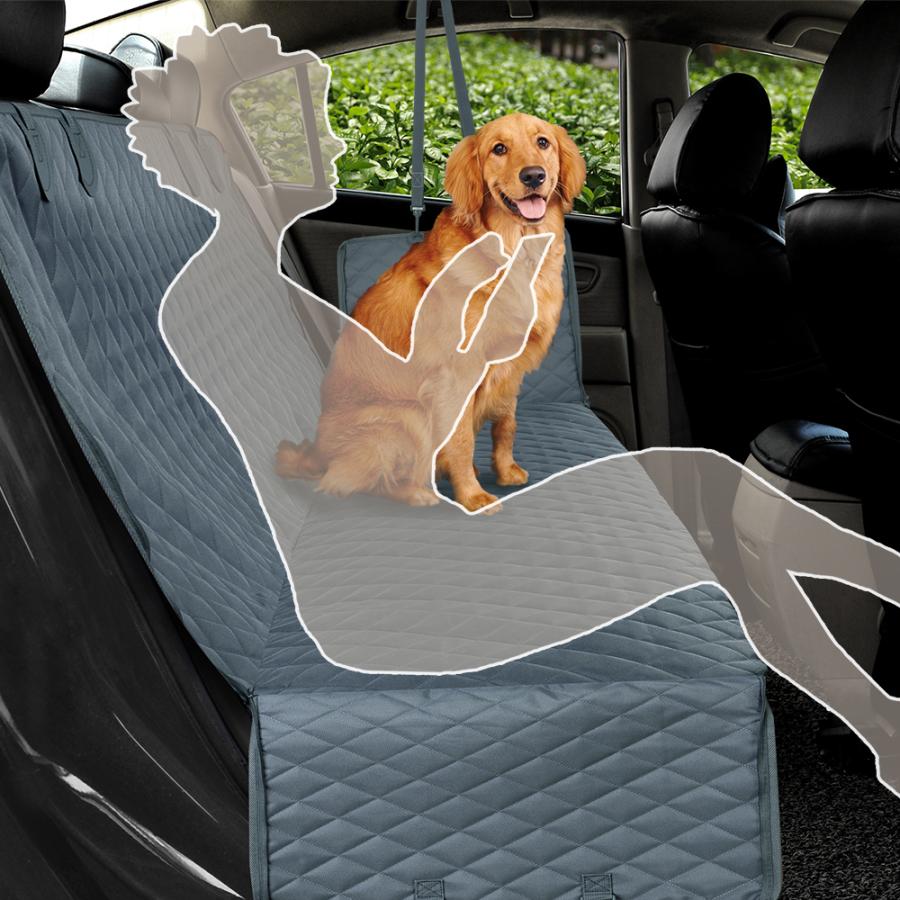 Prodigen ペット用 カーシートカバー 防水 ペット 犬 キャリア車 後部座席 プロテクターマットの画像