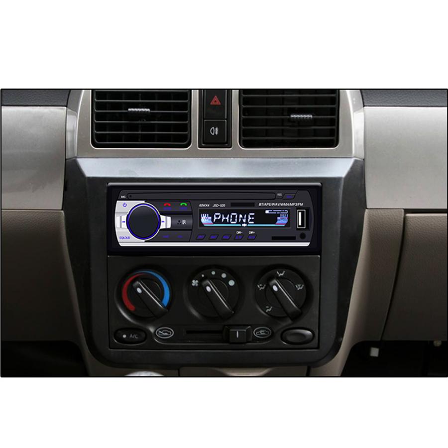 カーオーディオ AM/FMラジオ 1DIN standard カーオーディオ Bluetooth 1DIN AUX USB SD対応 FMラジオ