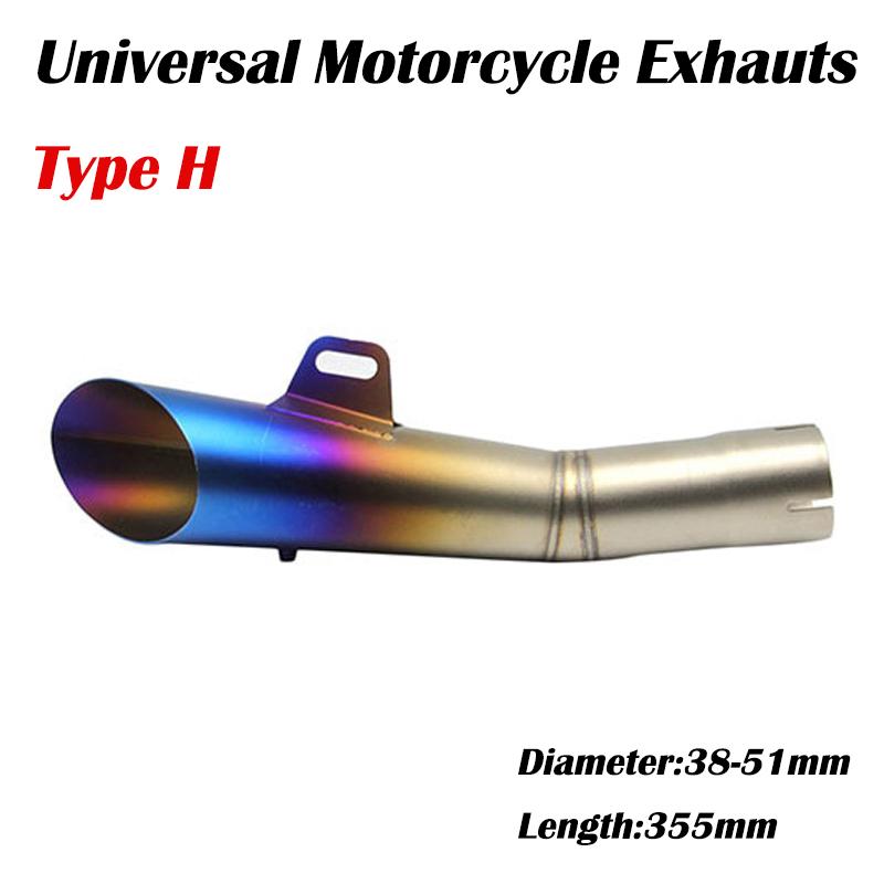 チタンカラー ステンレス製 汎用スラッシュカット スリップオン 50.8mm