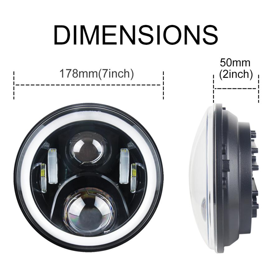 Harley Davidson（ハーレー・ダビッドソン） 7インチ LEDヘッドライト