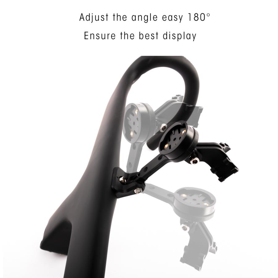 Garmin Wahoo Bryton Gopro用 スピードメーター スタンド : ATOMIC