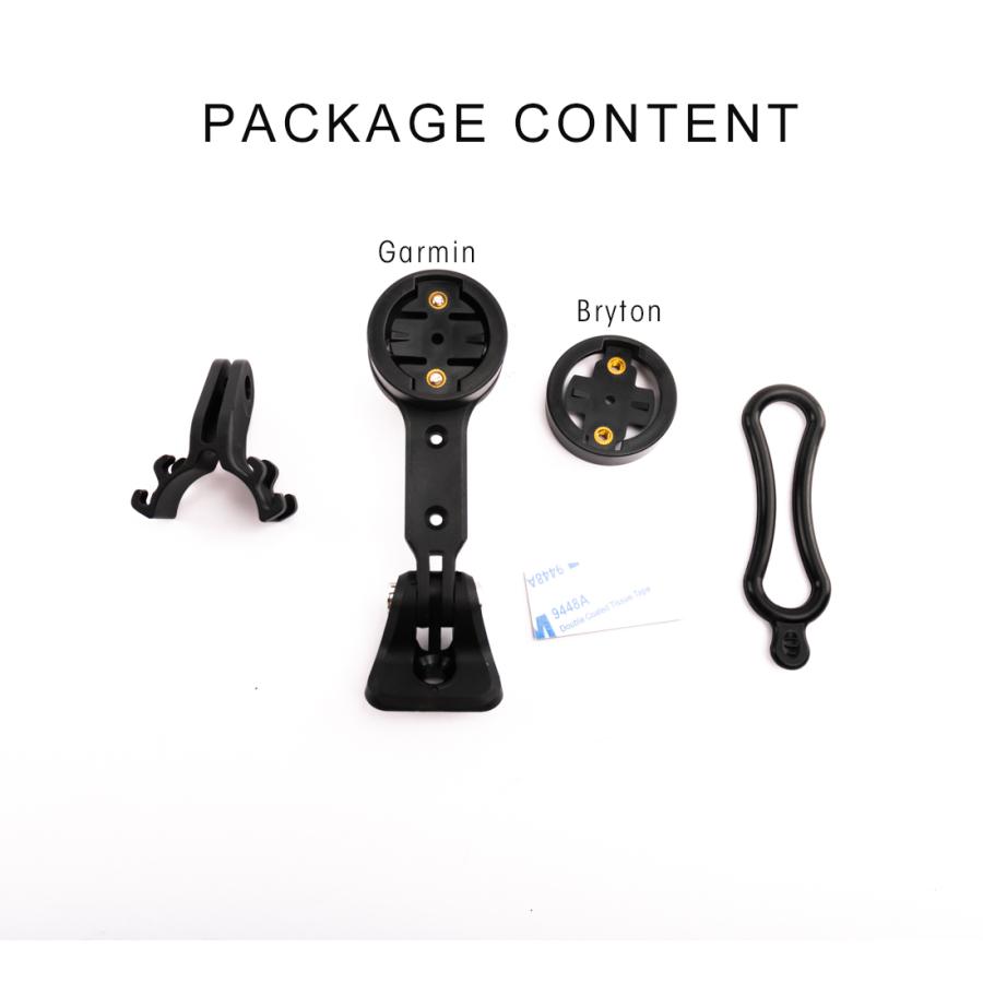 Garmin Wahoo Bryton Gopro用 スピードメーター スタンド : ATOMIC