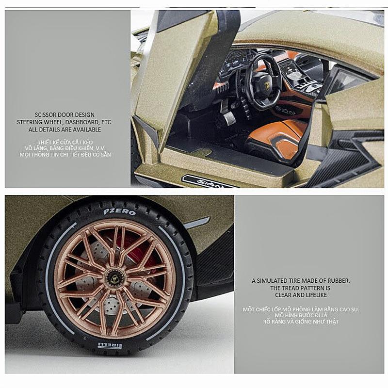 Lamborghini（ランボルギーニ） シアン FKP 37 ミニカー 全4色 1/18