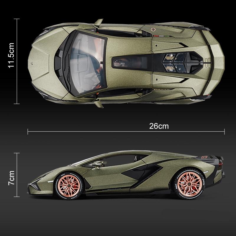 Lamborghini ランボルギーニ シアン FKP 37 ミニカー 全4色 1/18