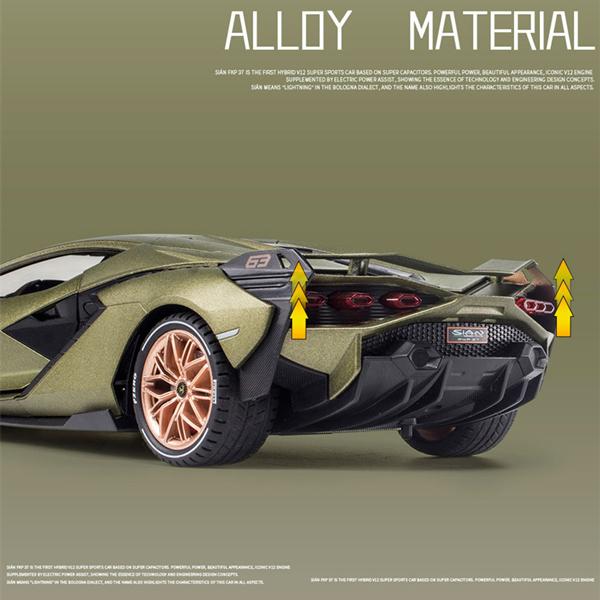 Lamborghini ランボルギーニ シアン FKP 37 ミニカー 全4色 1/18