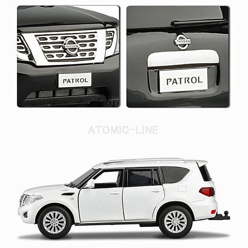 日産 サファリ PATROL パトロール 1/32 ミニカー 全3色 ライト