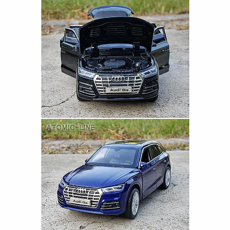 AUDi アウディ Q5 1/32 ミニカー 全3色 ライト点灯 エンジンサウンド