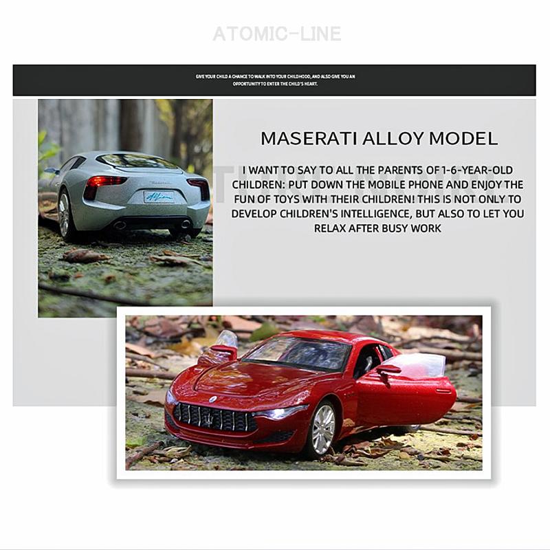 Maserati（マセラティ） アルフィエーリ 1/32 ミニカー 全3色 ライト