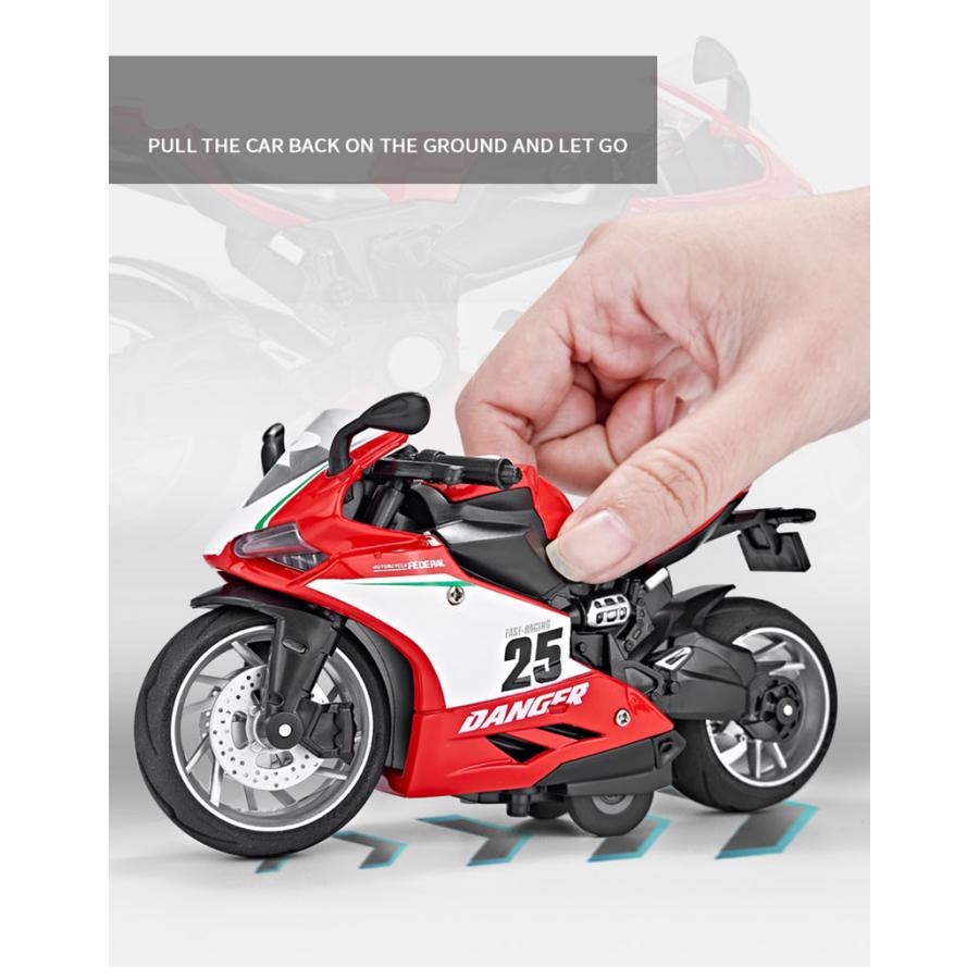 DUCATI ドゥカティ Ducati 1/12 ミニカー 全3色 ライト点灯