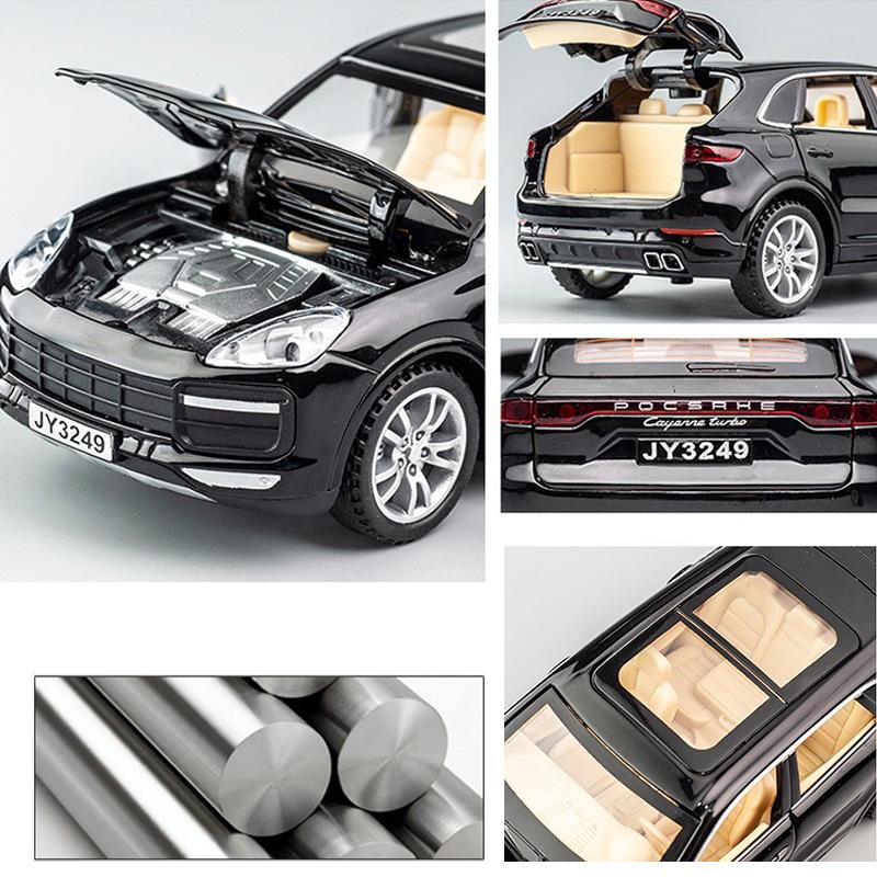 PORSCHE DESIGN ポルシェ カイエン ターボ 1/32 ミニカー 全4色 PORSCHE DESIGN ポルシェ カイエン ターボ 1/32 ミニカー 全4色