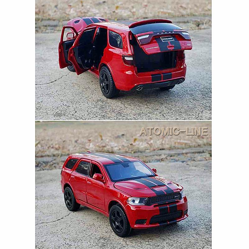 ダッジ デュランゴ SRT 1/32 ミニカー 全2色 ライト点灯 エンジン
