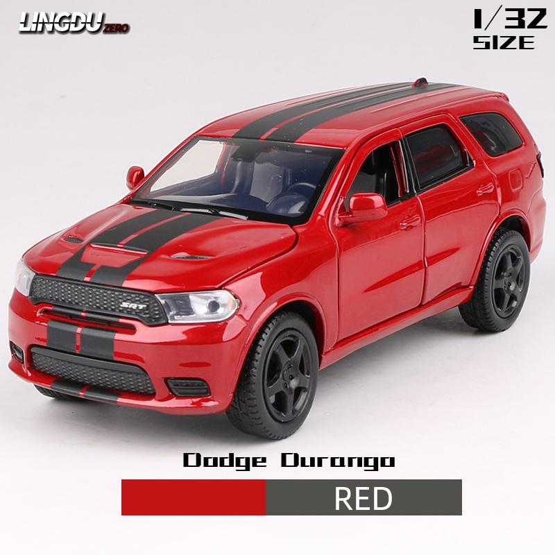 ダッジ デュランゴ SRT 1/32 ミニカー 全2色 ライト点灯 エンジン