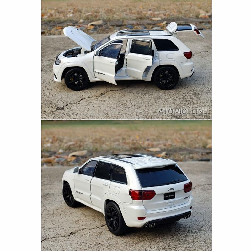 ジープ JEEP グランドチェロキー 1/32 ミニカー 全3色 ライト ジープ JEEP グランドチェロキー 1/32 ミニカー 全3色 ライト