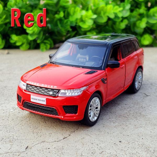 ランドローバー RANGE ROVER 1/32 ミニカー 全3色 ライト点灯 エンジン