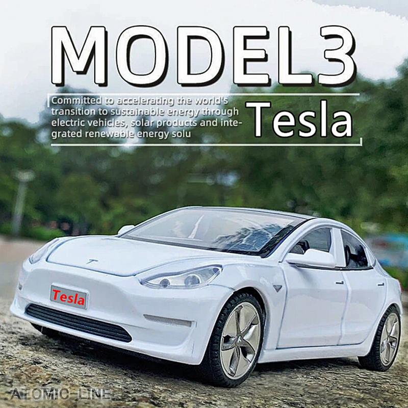 テスラ MODEL3 1/32 ミニカー 全6色 ライト点灯 エンジン テスラ MODEL3 1/32 ミニカー 全6色 ライト点灯 エンジン