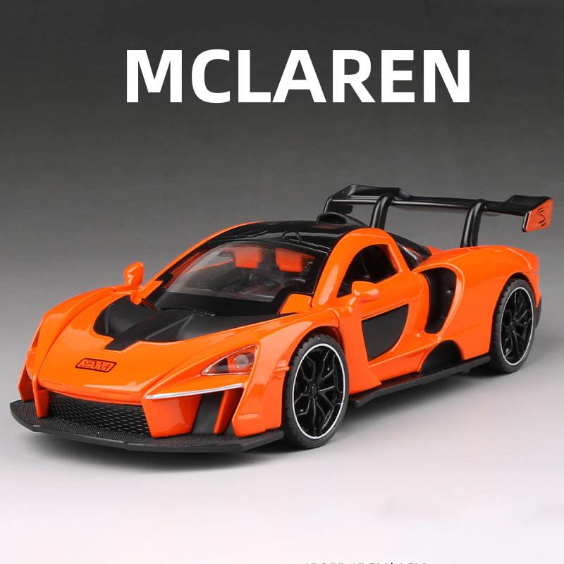 マクラーレン セナ 1/32 ミニカー 全4色 ライト点灯 エンジンサウンド 合金モデル 模型 スーパーカー｜atomic-line｜05