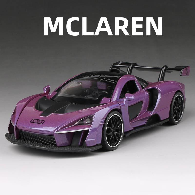マクラーレン セナ 1/32 ミニカー 全4色 ライト点灯 エンジンサウンド 合金モデル 模型 スーパーカー｜atomic-line｜04