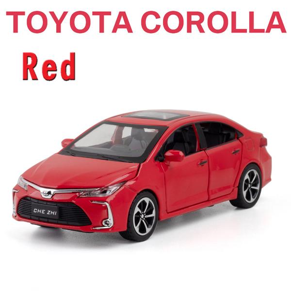 トヨタ カローラミニカーセット 1st 2nd 3rd〜９代目 トヨタ GRカローラ サーキットエディション (US仕様) ブルー