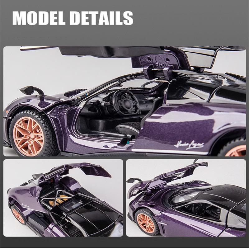 パガーニ ウアイラ ディナスティア 1/32 ミニカー 全5色 ライト