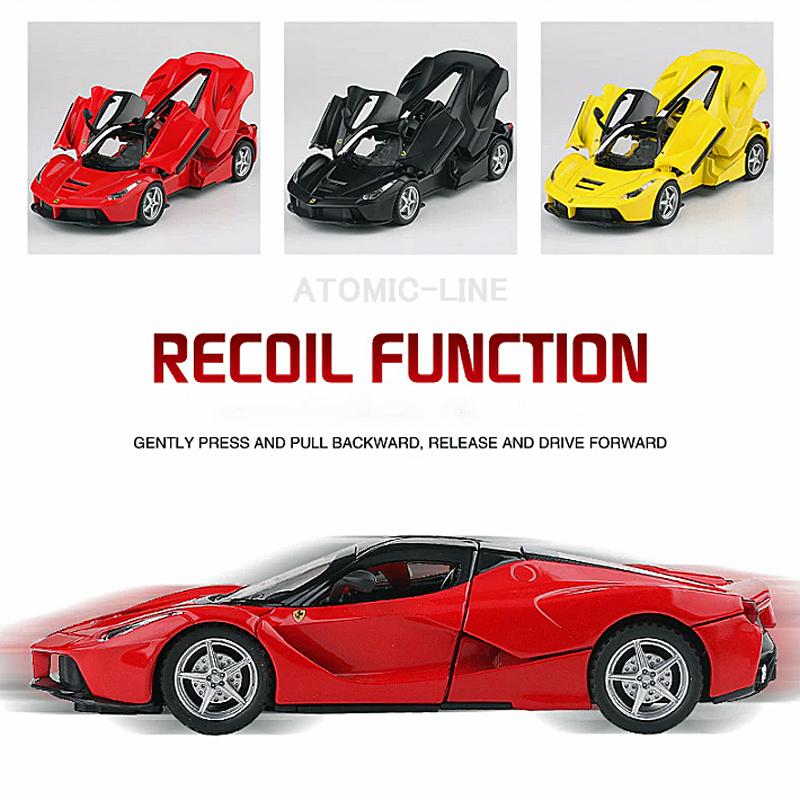 Ferrari フェラーリ laferrari fxxk 1/32 ミニカー 全7色 ライト Ferrari フェラーリ laferrari fxxk 1/32 ミニカー 全7色 ライト