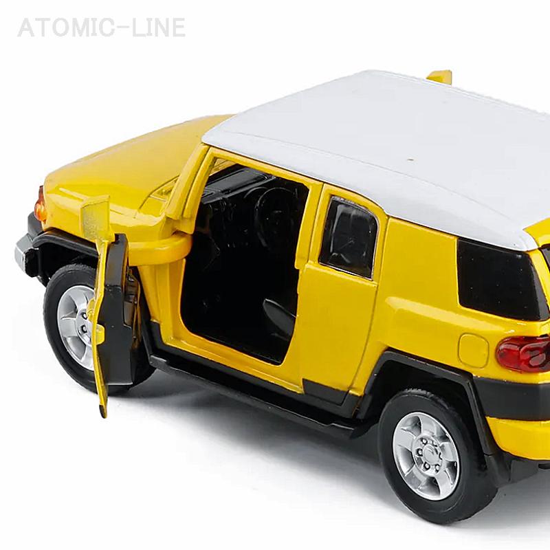 ダイキャストFJクルーザー ミニ1/24 Toyota Cruiser 黄 ダイキャストFJクルーザー ミニ1/24 Toyota Cruiser 黄 Unboxing of