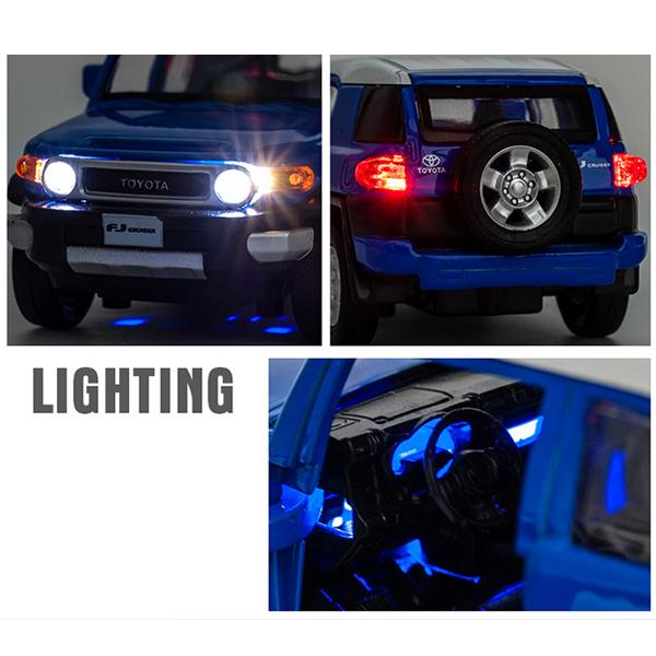 トヨタ　FJクルーザー　カラー　サンプル　ミニカー　ホワイト　新品 トヨタ FJクルーザー カラー サンプル ミニカー ホワイト 新品