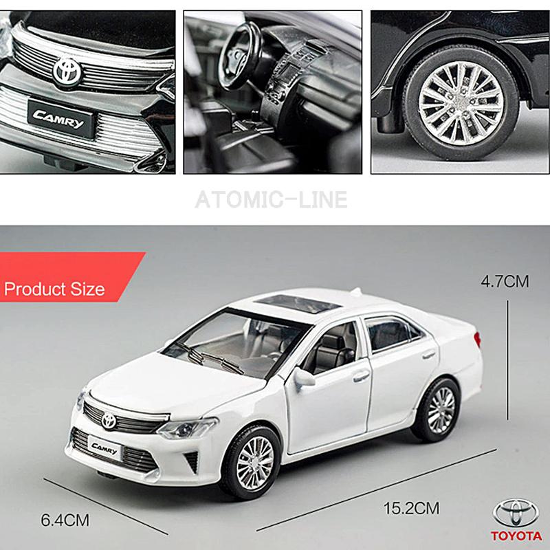 トヨタ（TOYOTA） CAMRY カムリ 1/32 ミニカー 全4色 ライト点灯 合金