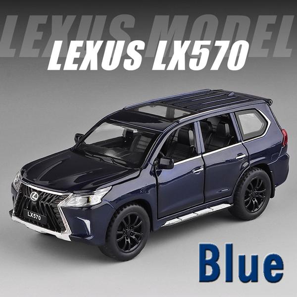トヨタ レクサス LX570 1/32 ミニカー 全4色 ライト点灯