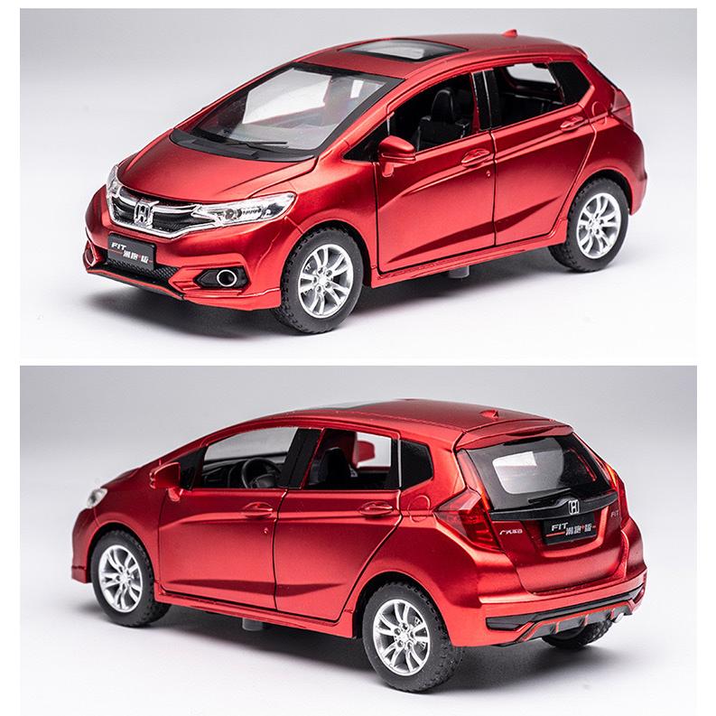 ホンダ（HONDA） フィット FEI-GK5 1/32 ミニカー 全4色 ライト点灯