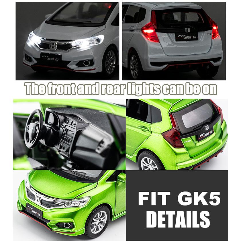 ホンダ（HONDA） フィット FEI-GK5 1/32 ミニカー 全4色 ライト点灯