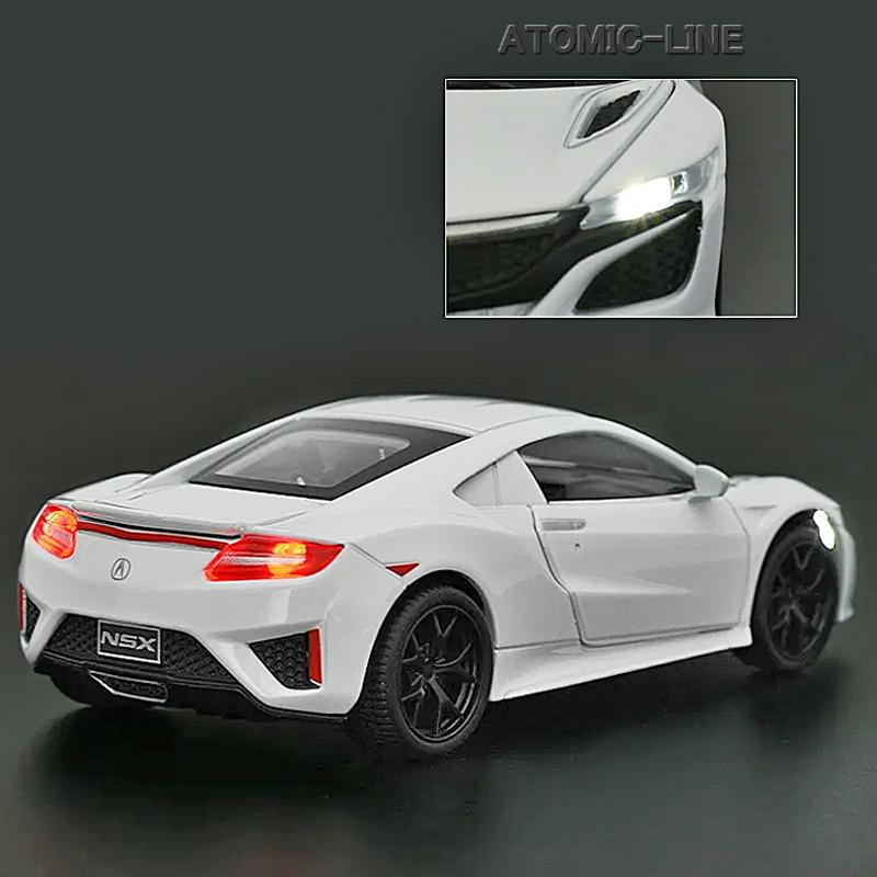 ホンダ NSX アキュラ 1/32 ミニカー 全4色 ライト点灯 エンジン