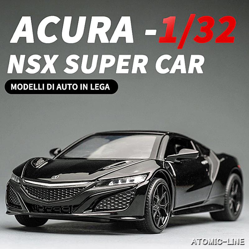 ホンダ NSX アキュラ 1/32 ミニカー 全4色 ライト点灯 エンジン