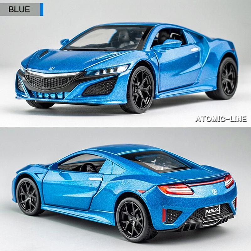 ミニカー HONDA SNX HONDA ホンダ NSX MOTIF 1/32 ミニカー 全4色 ライト点灯