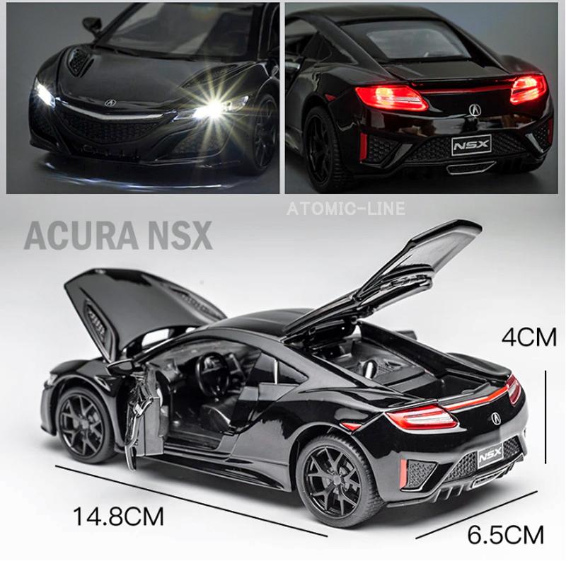 ホンダ（HONDA） NSX アキュラ 1/32 ミニカー 全4色 ライト点灯