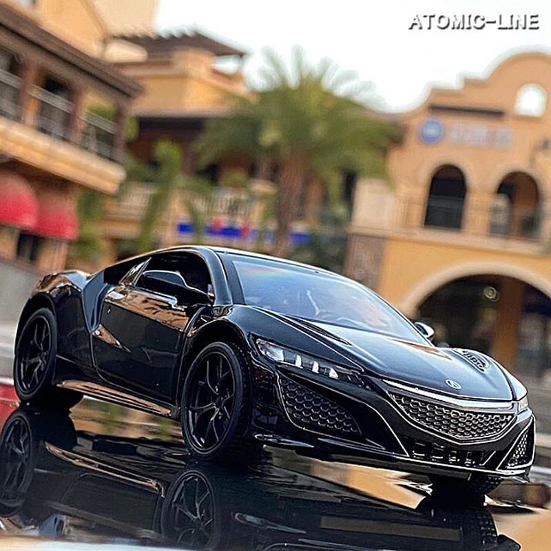 ホンダ NSX アキュラ 1/32 ミニカー 全4色 ライト点灯 エンジン