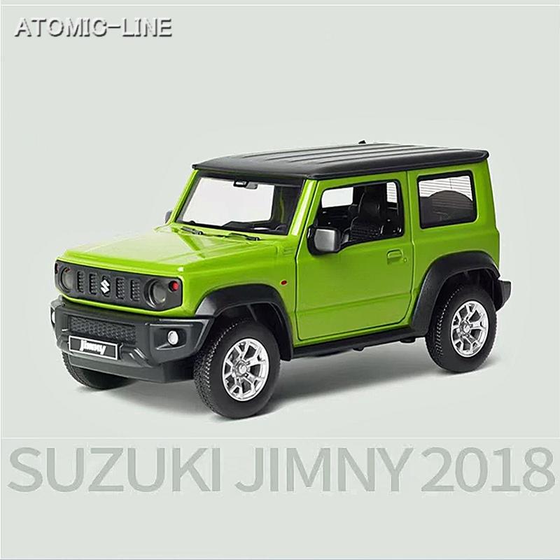 SUZUKI ジムニー ミニカー SUZUKI ジムニー SIERRA 1/24 ミニカー 全4色 ライト点灯 合金