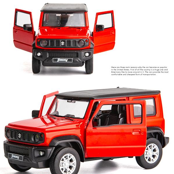 SUZUKI ジムニー Jimny シエラ 1/26 ミニカー 全2色 ライト点灯