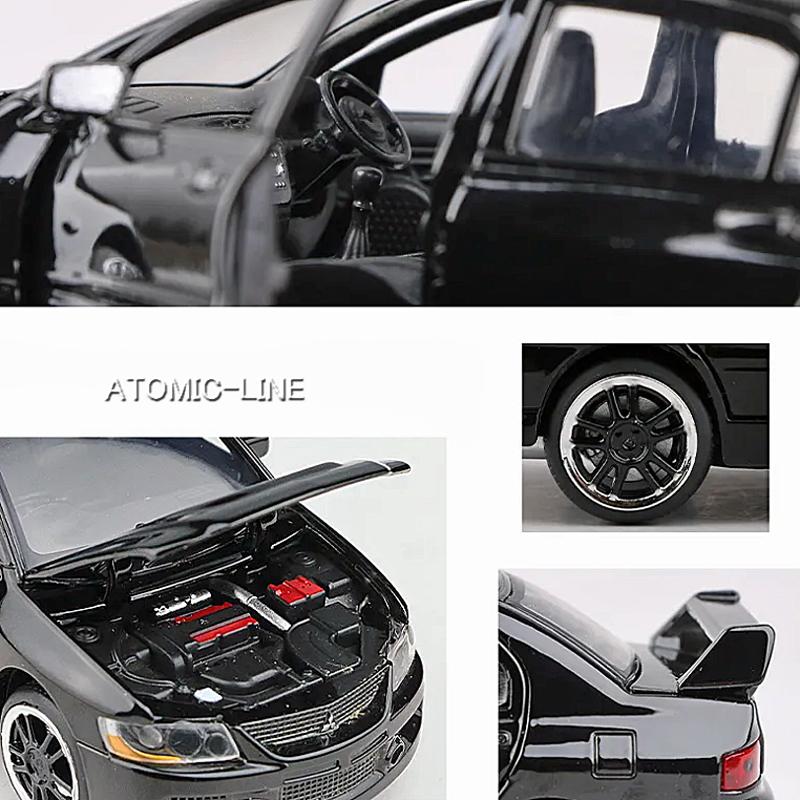 三菱（MITSUBISHI） LANCER Evolution IX 1/32 ミニカー 全3色