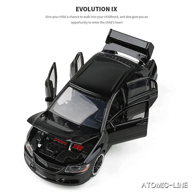三菱 LANCER Evolution IX 1/32 ミニカー 全3色 ランサー