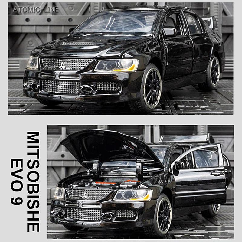 三菱（MITSUBISHI） LANCER Evolution IX 1/32 ミニカー 全3色