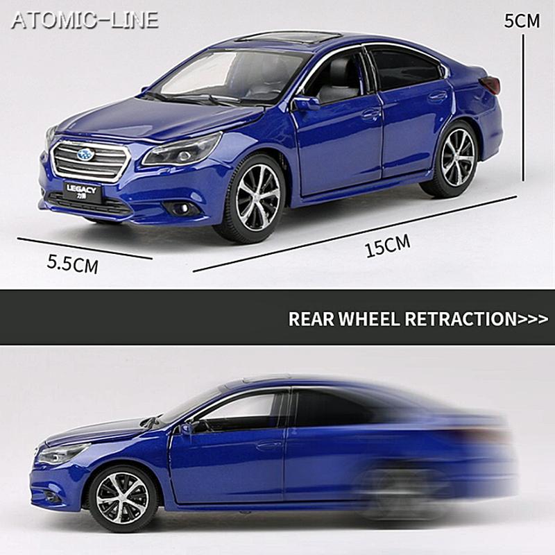 SUBARU SABARU レガシー LEGACY 1/32 ミニカー 全4色 ライト点灯