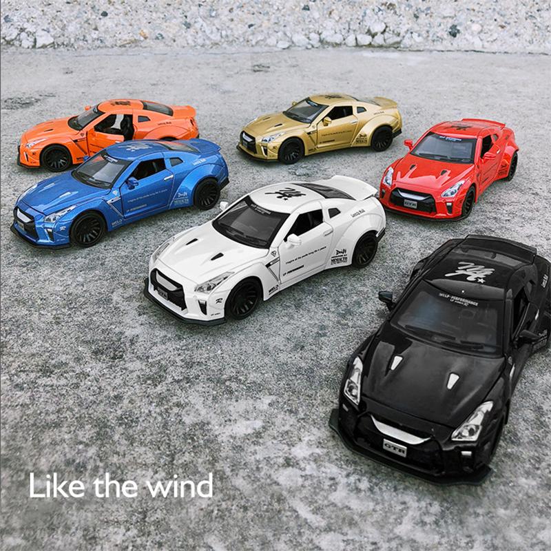 NISMO NISSAN 日産 GTR R-35 ニスモ 1/32 ミニカー 全6色 ライト