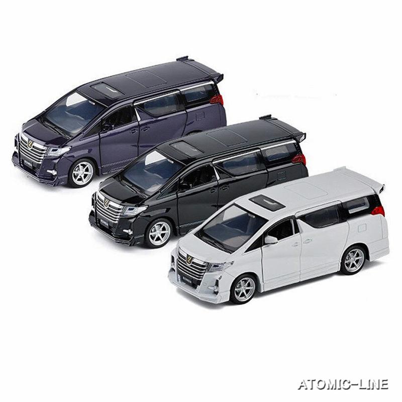 トヨタ ALPHARD アルファード 1/32 ミニカー 全3色 ライト点灯
