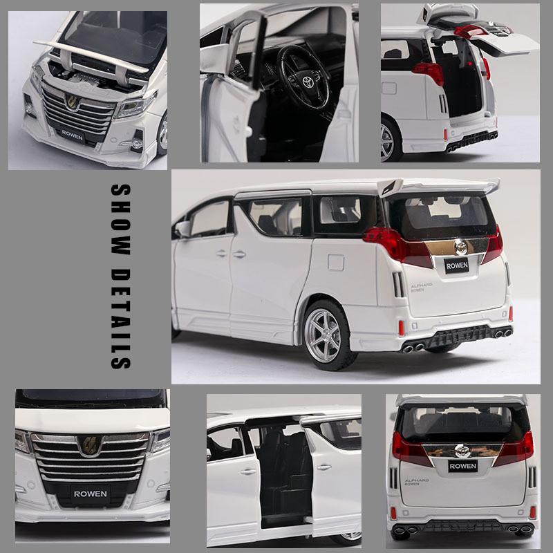 トヨタ（TOYOTA） ALPHARD アルファード 1/32 ミニカー 全3色 ライト