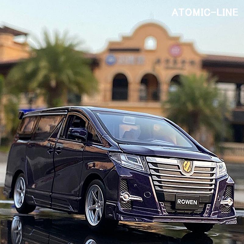 アルファード　ミニカー トヨタ ALPHARD アルファード 1/32 ミニカー 全3色 ライト点灯